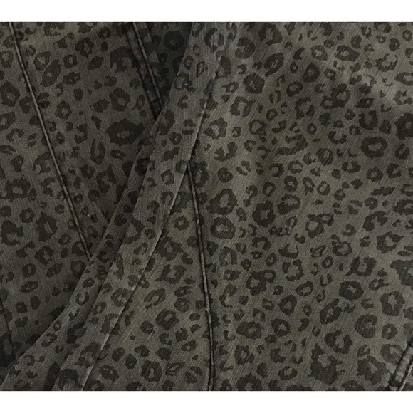 Volcom | Pistol Legging Fit Pants Size 7 Animal Print Stretch Slim Skinny Leg - Picture 9 of 12